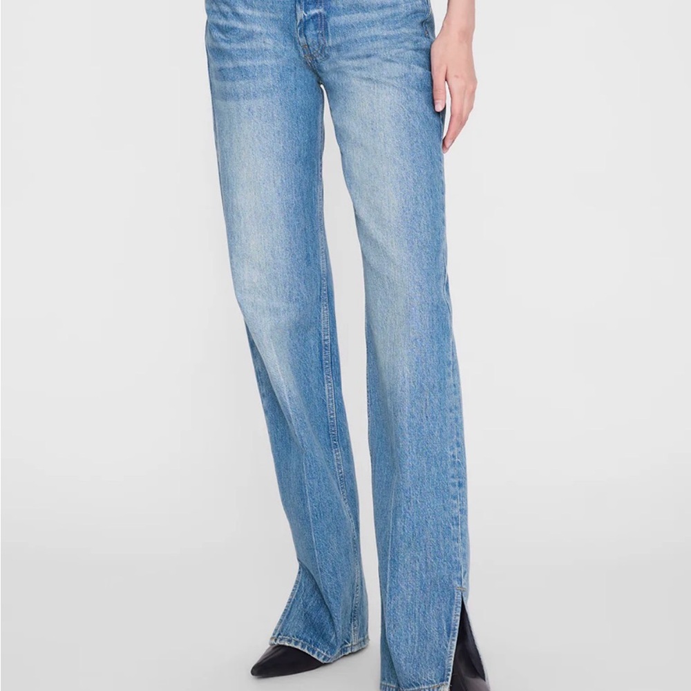 Anime Bing Roy Blue Women's Straight-Leg Jeans